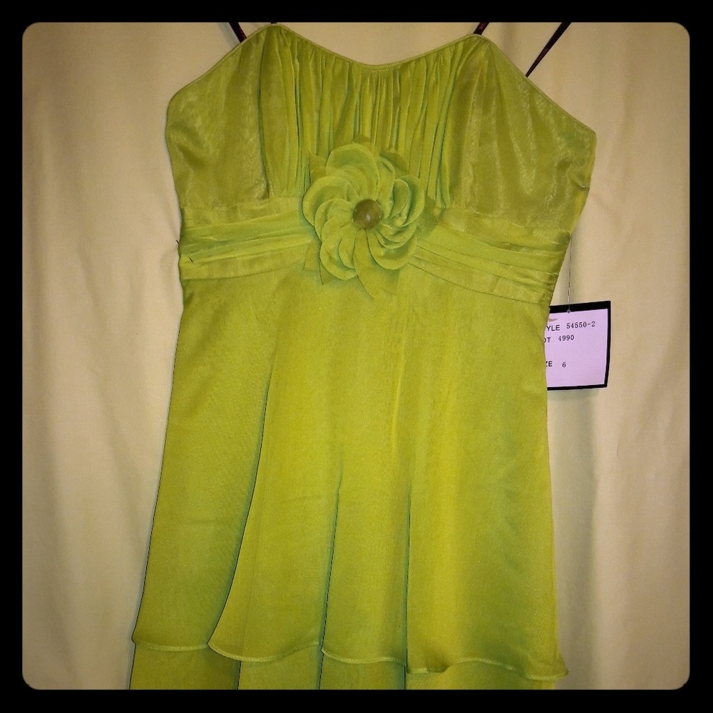 Strapless dress